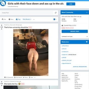 Face Down Ass Up