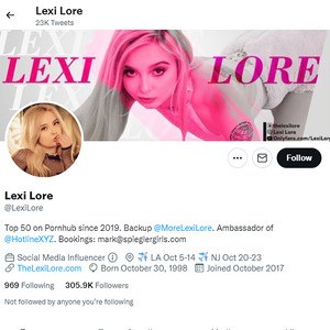 Lexi Lore Twitter