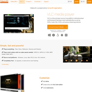 VLC Media Player – videolan.org