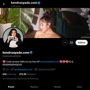 Kendra Spade Twitter