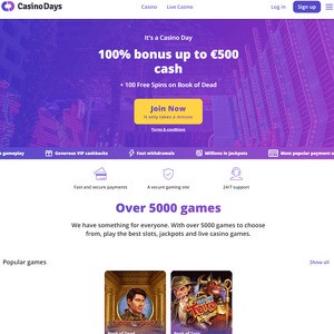 Casino Days – casinodays.com